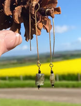Load and play video in Gallery viewer, LABRADORITE  EARRINGS
